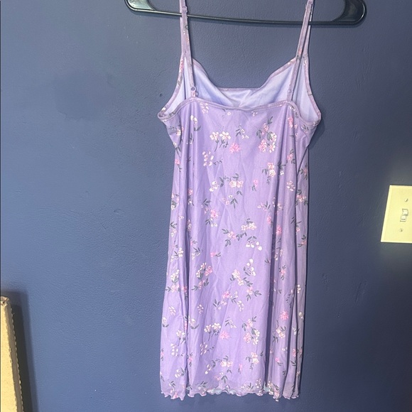 Lavender Floral Cami Dress - Picture 3 of 4